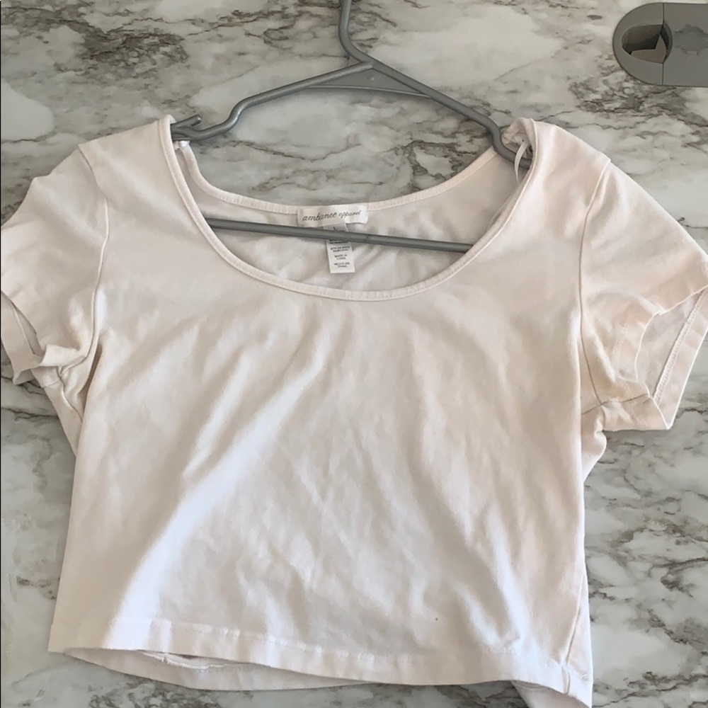 White croptop